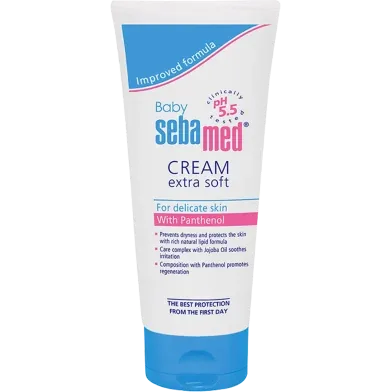 Sebamed Extra Soft Baby Cream for Delicate Skin with Panthenol-50ml - Rokomari product